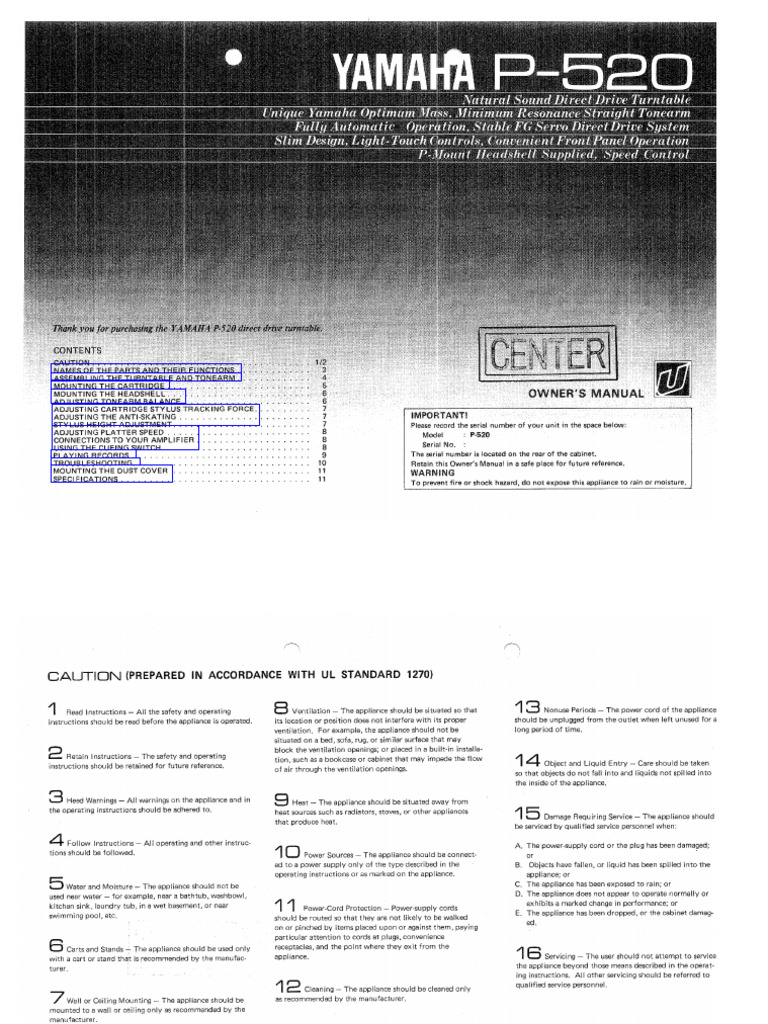 P 520 | PDF