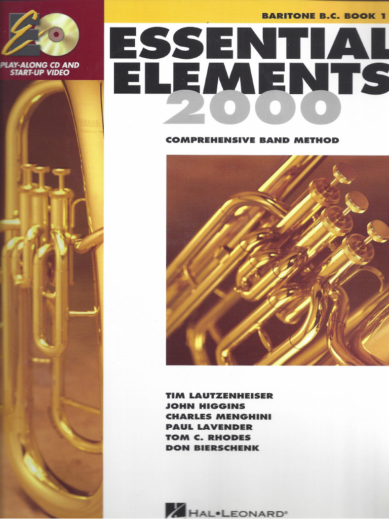 Baritone Bass Clef Book 1 | PDF