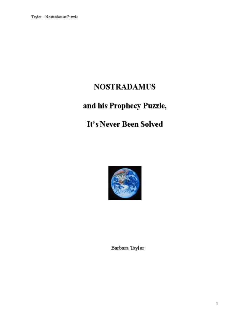 nostradamus lost book pdf free download