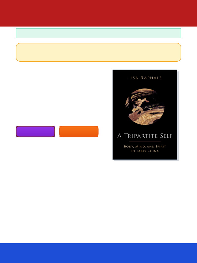 A Tripartite Self Lisa Raphals Ebook Continuous Chapters | PDF ...