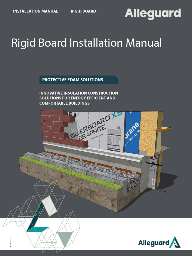 Rigid Board Insulation Installation Guide | PDF | Building Insulation ...