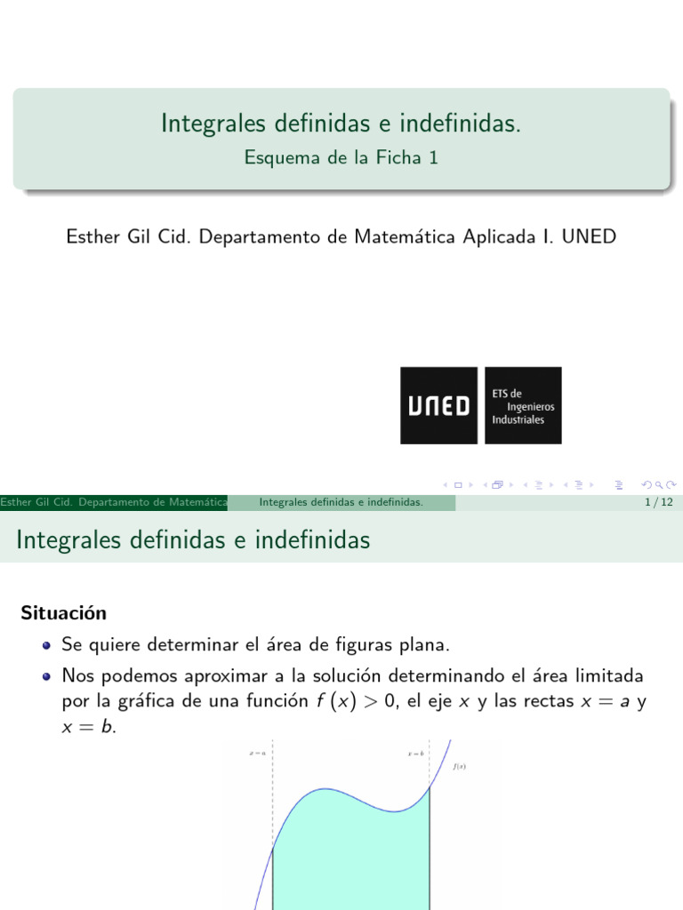 Integrales Definidas e Indefinidas Explicadas | PDF | Integral ...