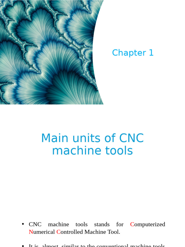 CNC-2 Lecrures MDP483s | PDF | Mechanical Engineering | Machines
