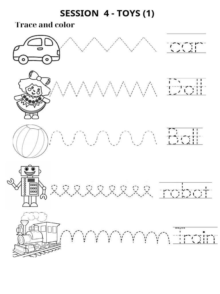Worksheet - Young Kids - Page 4 | PDF