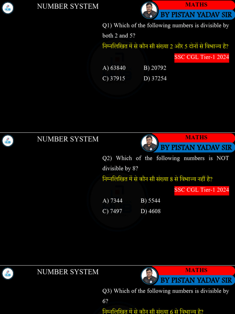 Number System | PDF