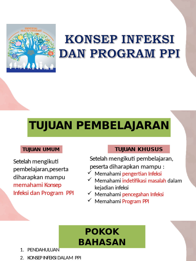 Konsep Infeksi Dan Program Ppi | PDF