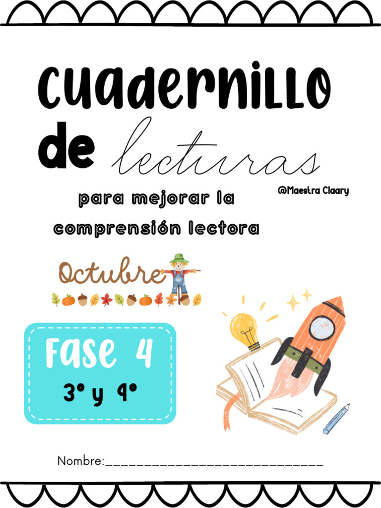 Cuadernillo de Comprensión Lectora | PDF | Cumpleaños | Volcán