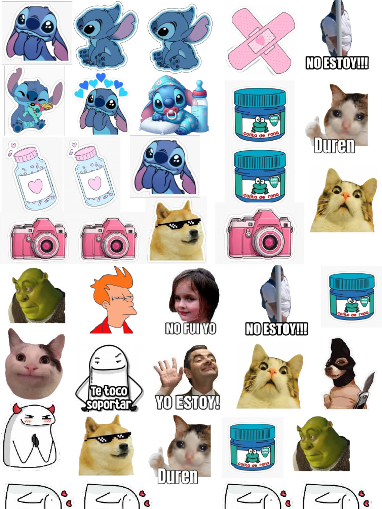 Stickers Stitch | PDF