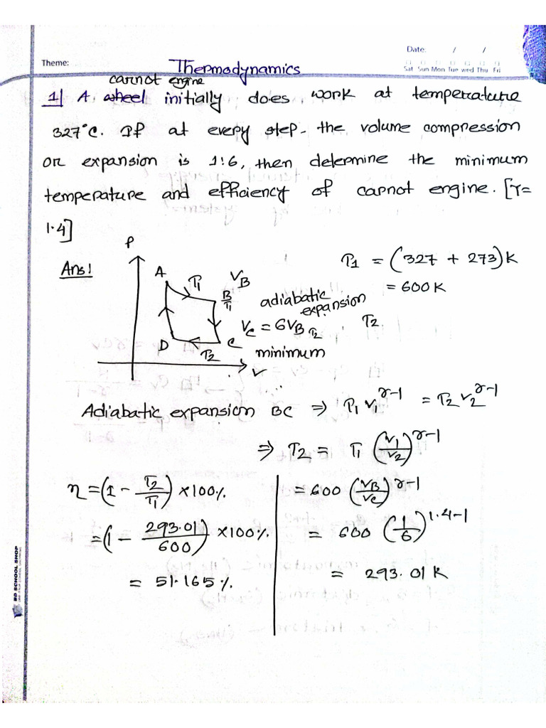 Thermo 1 | PDF