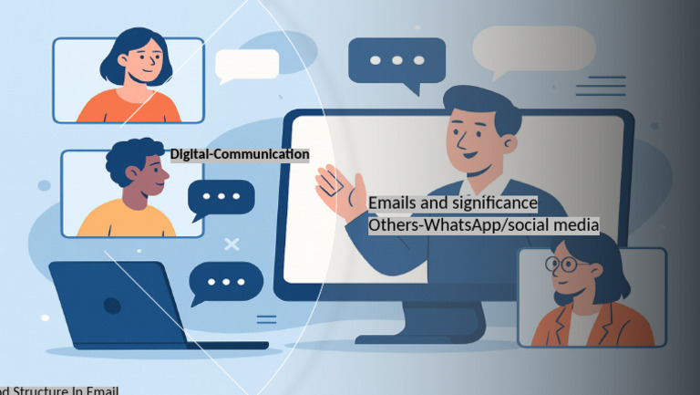 Emails and Significance Others-Whatsapp/Social Media: Digital ...