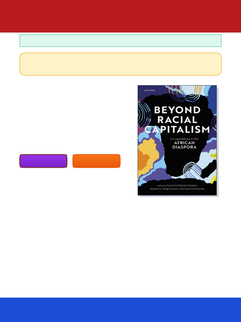 Beyond Racial Capitalism 1st Edition Hossein Ebook Optimized PDF ...