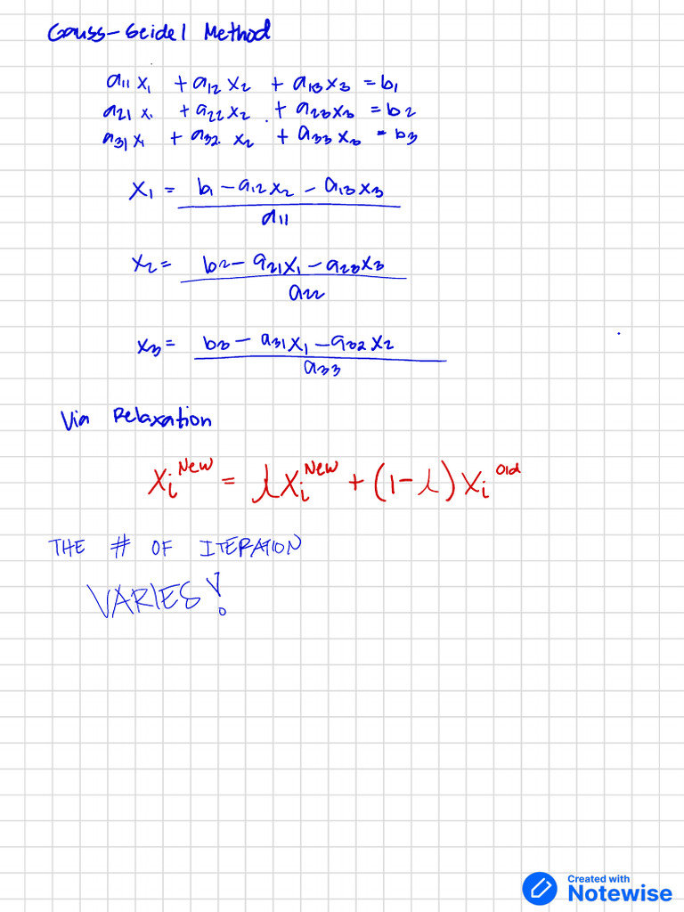 Numsol Final Term Review | PDF