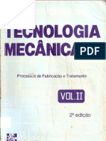 VICENTE CHIAVERINI - Tecnologia Mecânica Vol. II - Processos de Fabricação e Tratamento