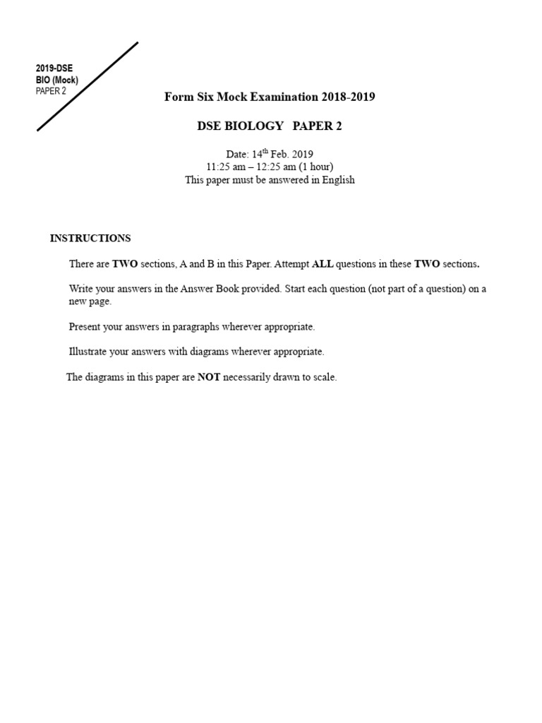 SPCC_Form Six Mock Examination 2019 Paper 2 Answers - 6C (10) Chan Yuen ...