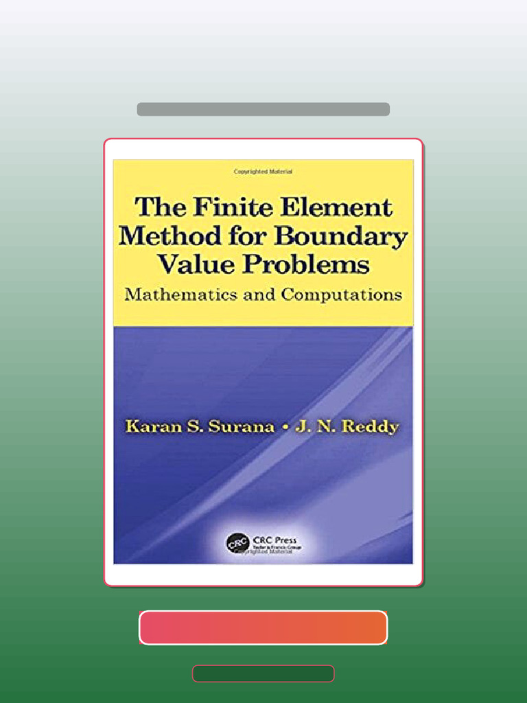 Test Bank of Finite Element Method for Boundary Value Problems ...