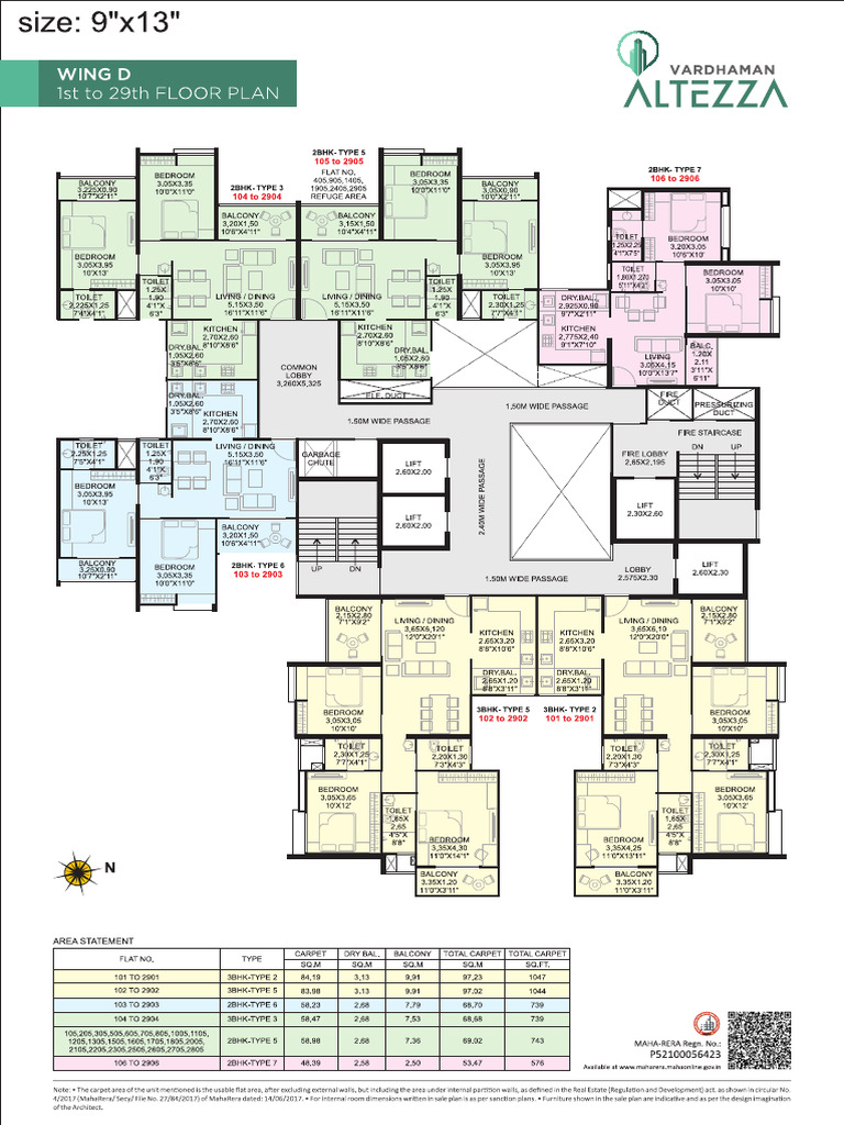 Altezza Wing D Plan | PDF