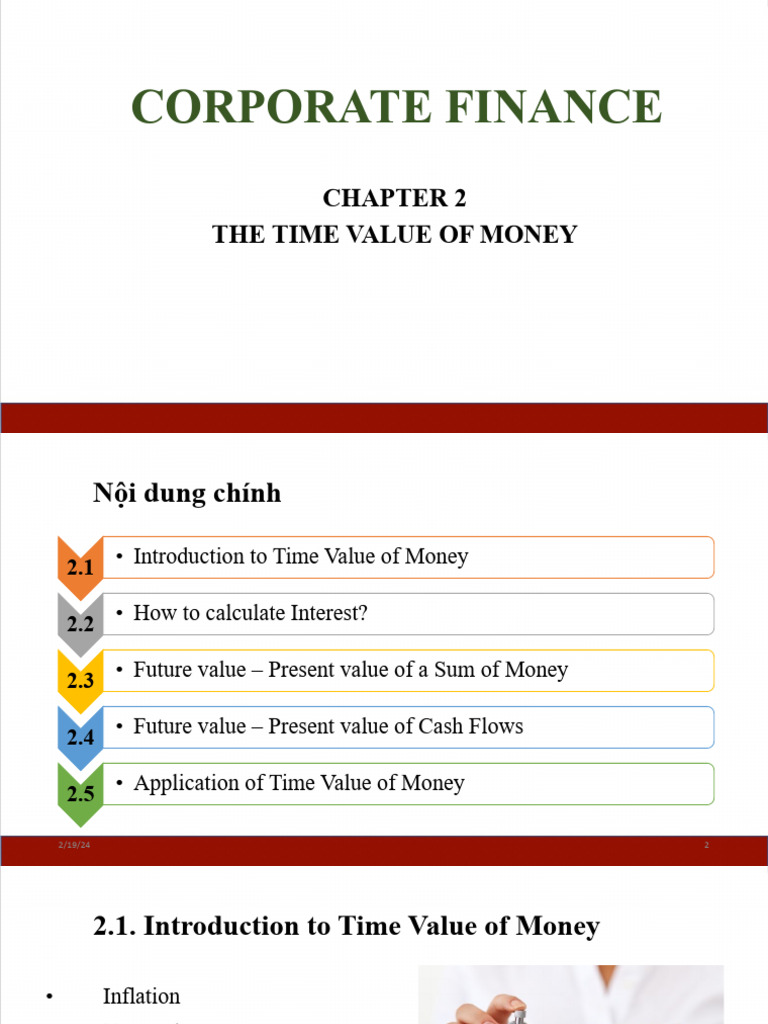 Corporate Finance 2023 Chapter 2 English | PDF | Bonds (Finance) | Net ...
