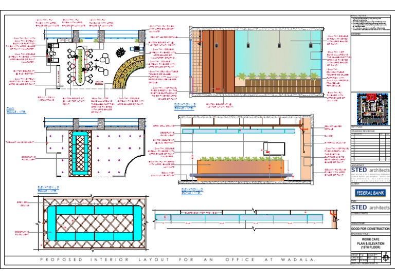 Office Interior Layout Plan 15th Floor | PDF | Composite Material ...