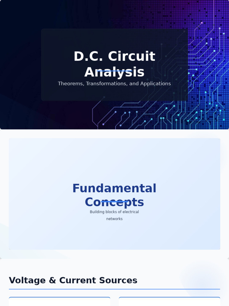 Electrical Network Theorems Explained | PDF | Electrical Network ...
