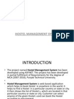 Hostel Management System