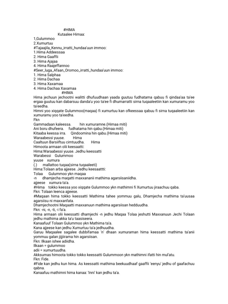 Hima | PDF