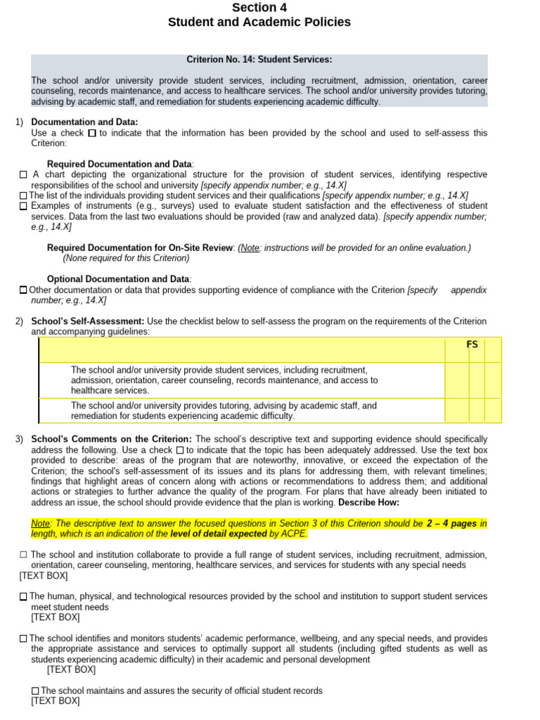 Student Services and Academic Policies Guide | PDF | Policy