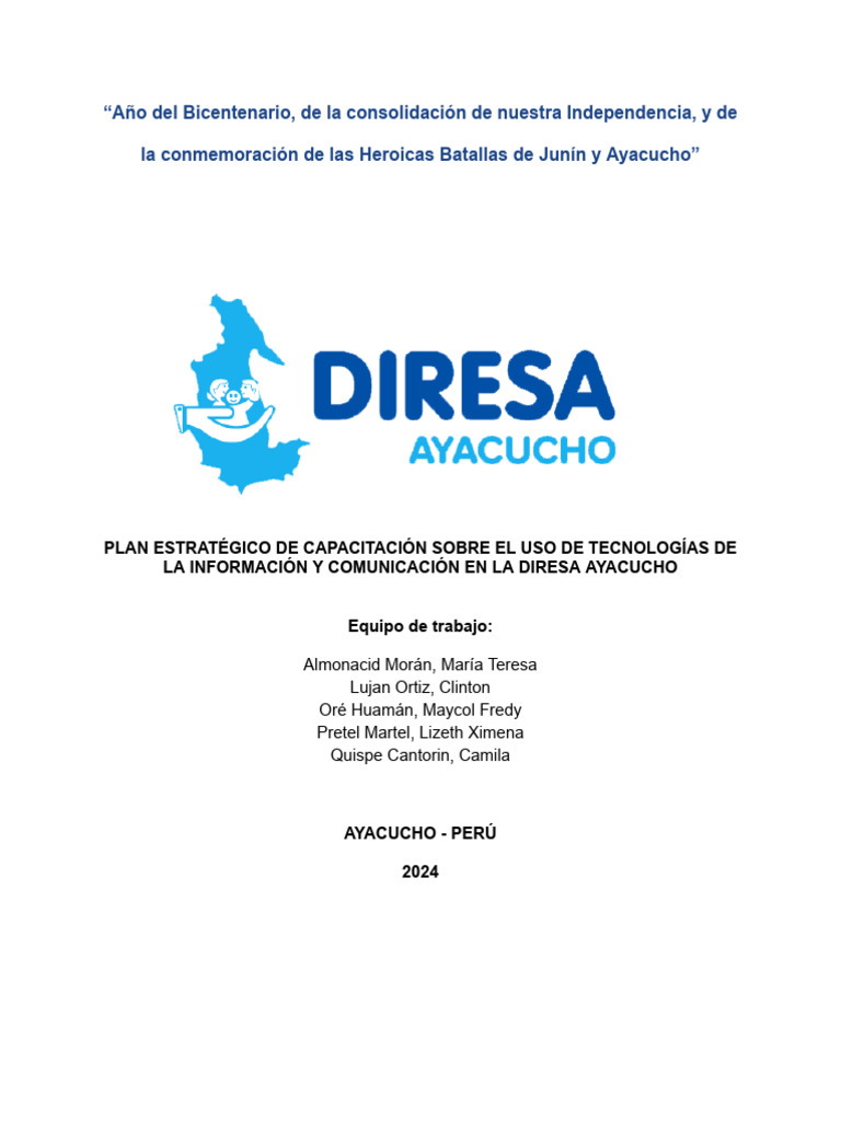 Plan de Tics | PDF | Tecnología de información y comunicaciones ...