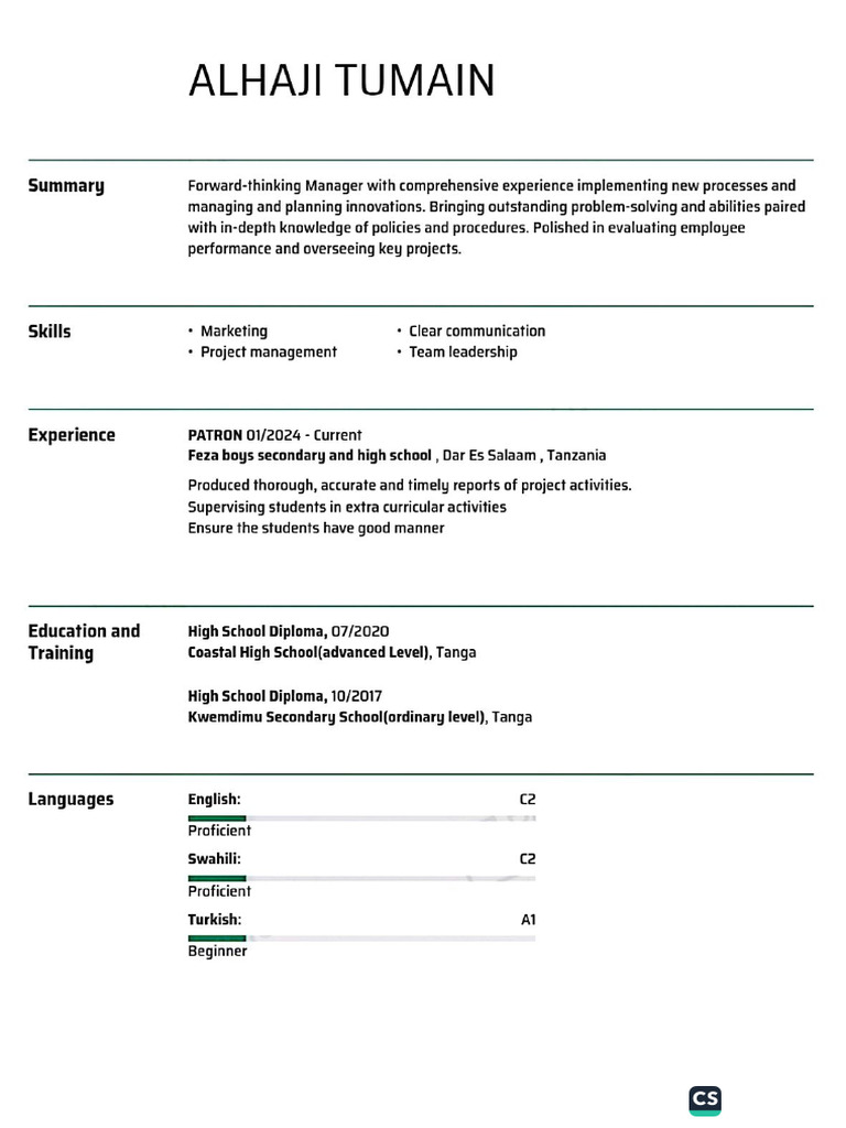 Compressed CV Mbamjo | PDF