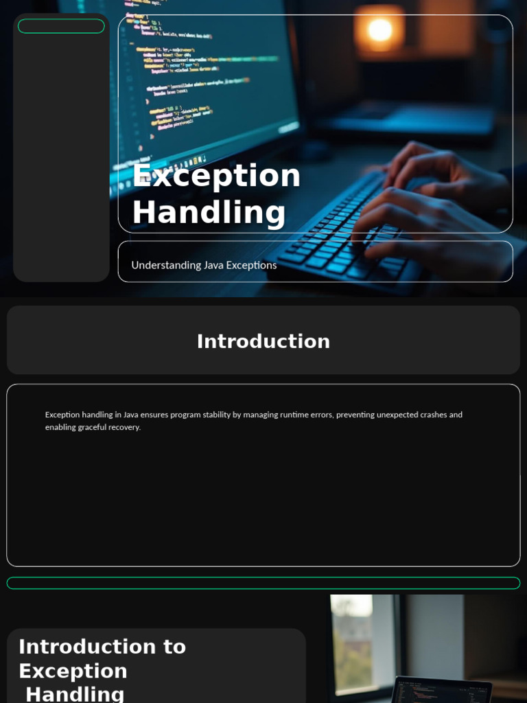 Java Exception Handling Explained | PDF