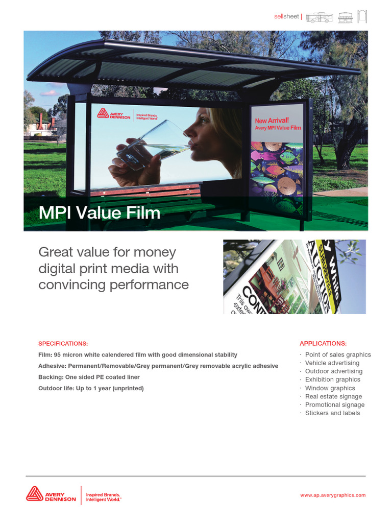 MPI Value Film Sell Sheet FL | PDF | Industrial Processes
