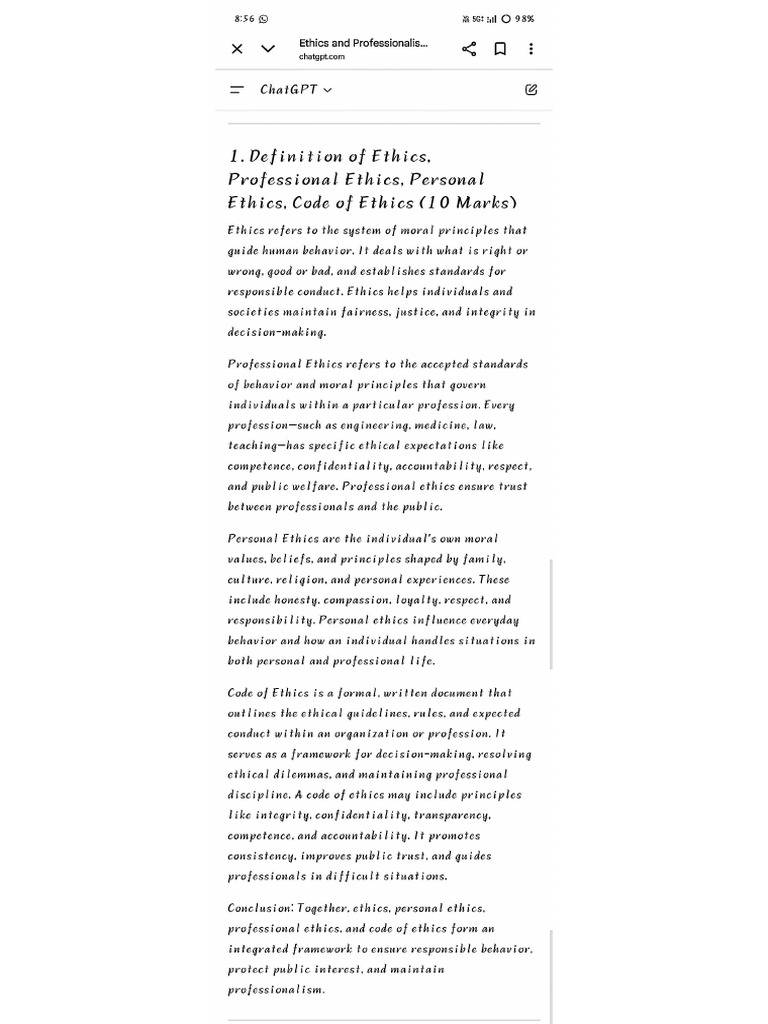 Pple Unit 1 | PDF