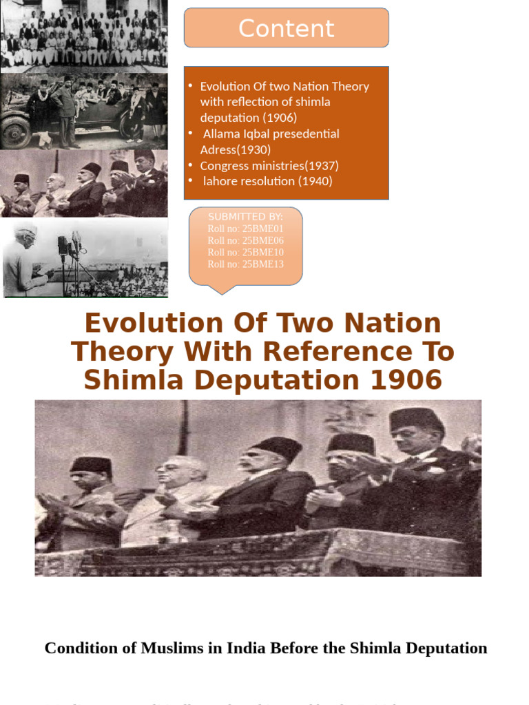 PST Ppt Edited-2 | PDF | All India Muslim League | Muhammad Ali Jinnah