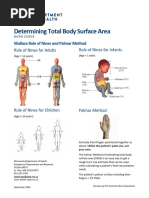 Pediatric Burn Surface Area Charts | PDF