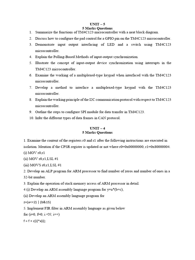 MPMC Question Bank Ques PART-B | PDF