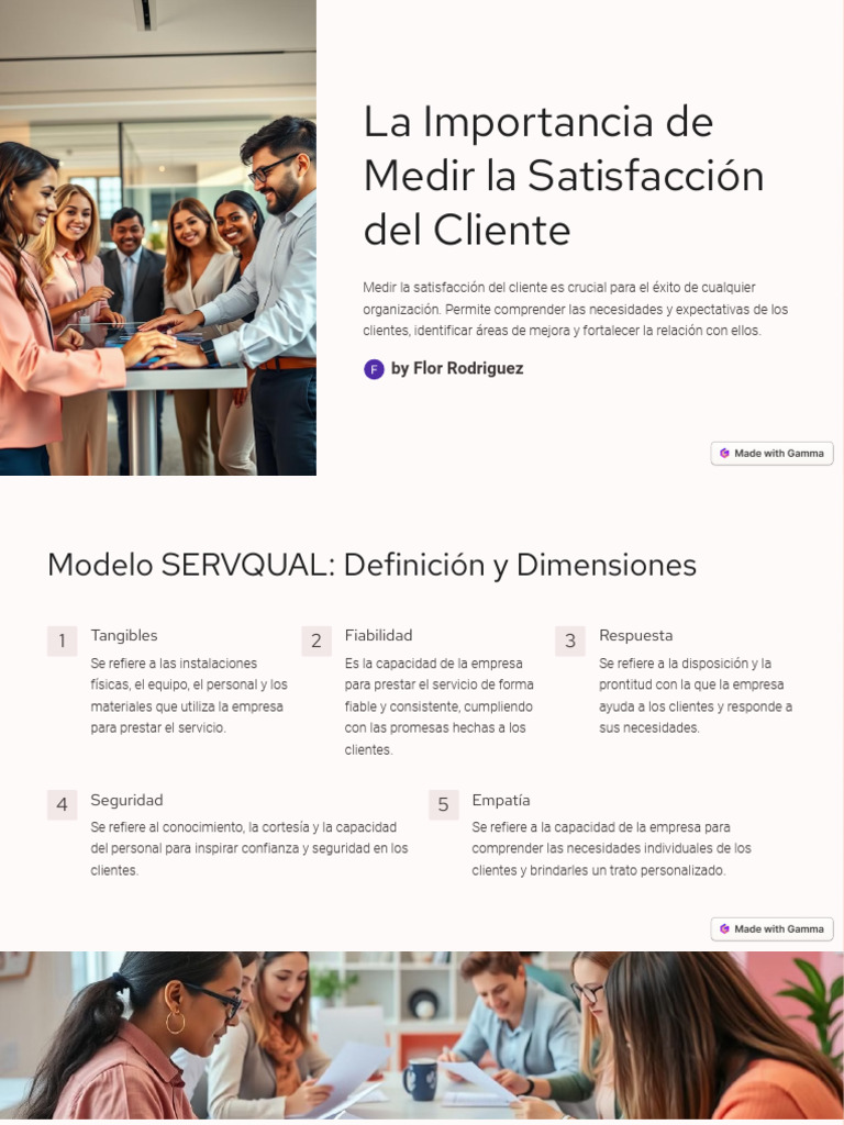 La Importancia de Medir La Satisfaccion Del Cliente | PDF | La ...