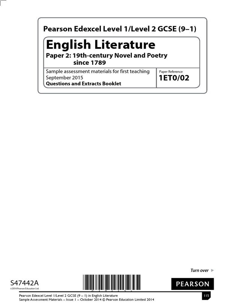 GCSE English Literature Sample Assessment | PDF | Ebenezer Scrooge ...
