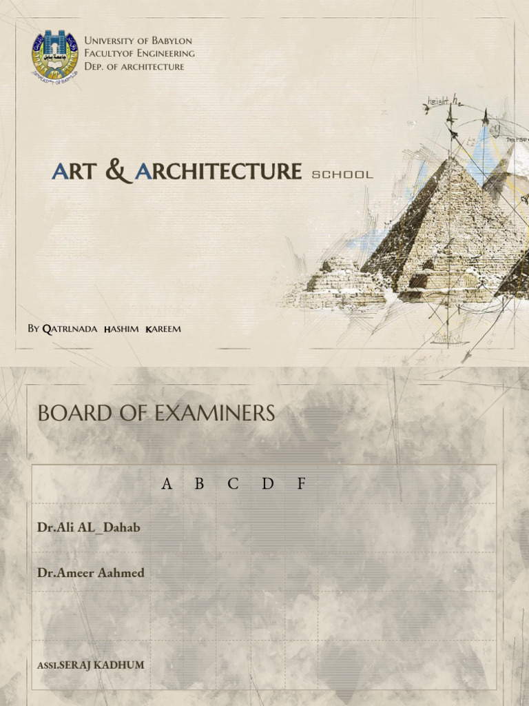 Art and Architecture Thesis Overview | PDF