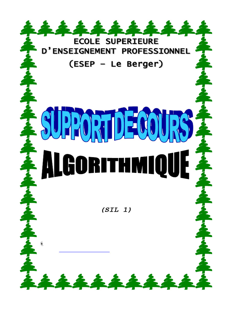 Introduction à l'algorithmique et exercices | PDF | Structure de ...