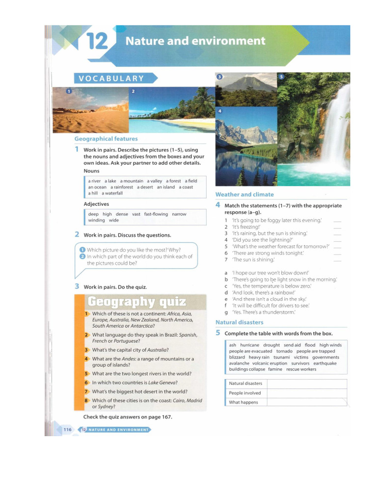 Nature and Environment | PDF