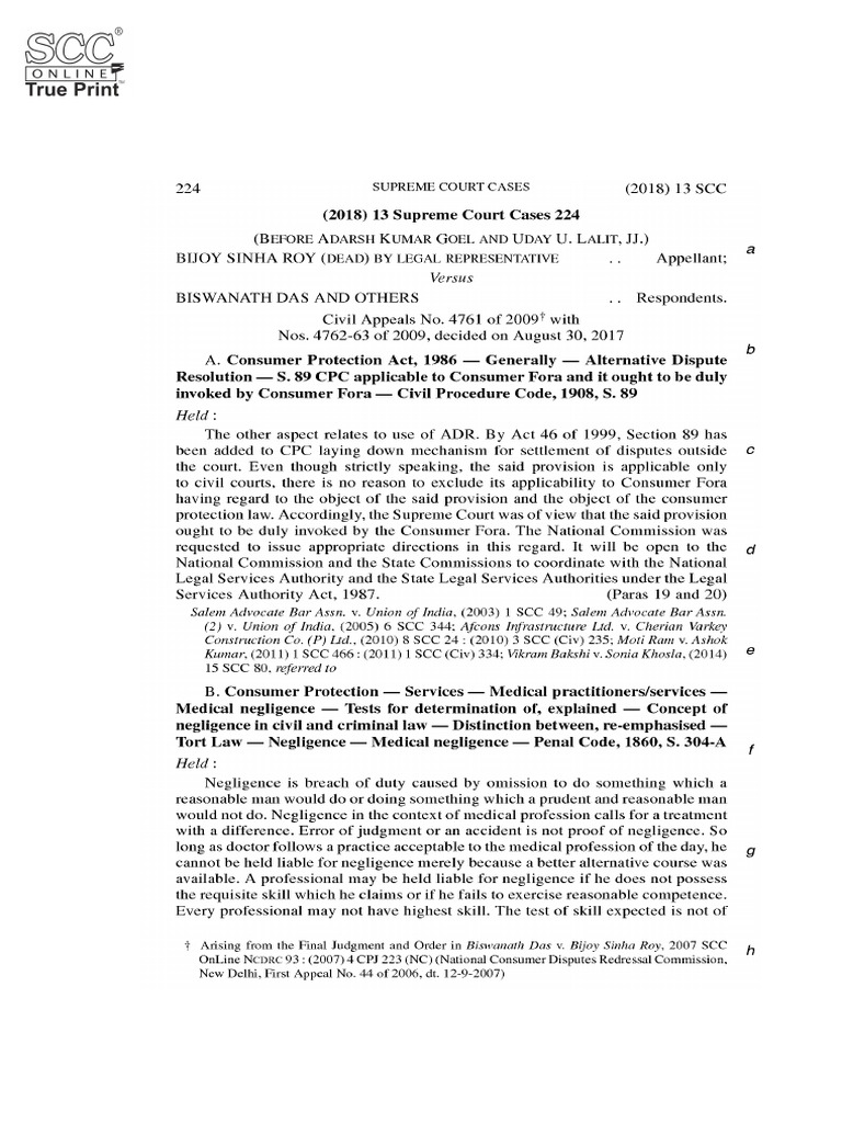 Modak Judgment Analysis: SCC 2008 | PDF | Supreme Court Of The United ...