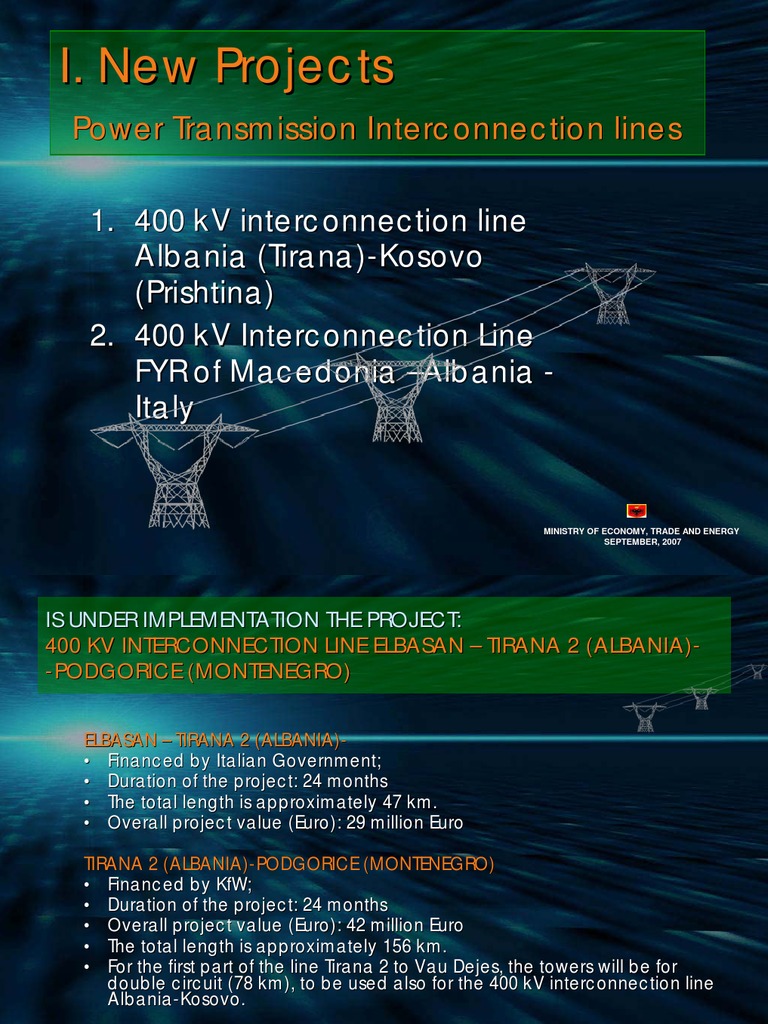 400 kV Power Interconnection Projects | PDF | Electric Power ...
