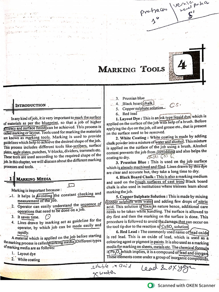 Marking Tool | PDF