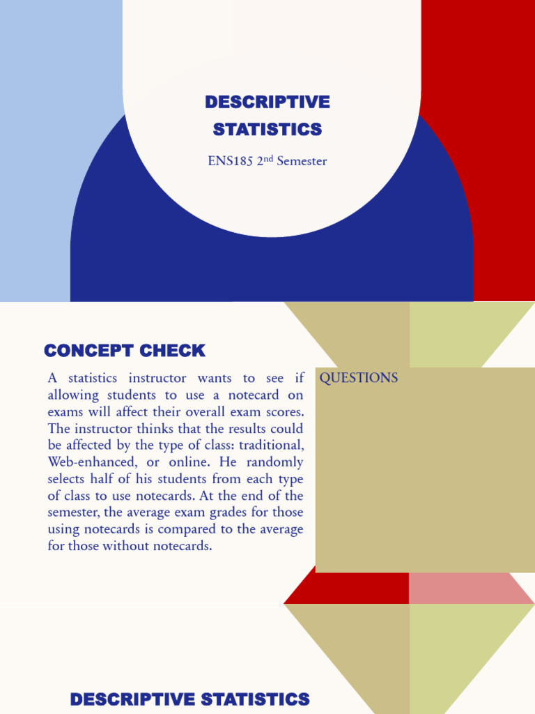 Exam Impact of Notecards on Scores | PDF | Outlier | Mean