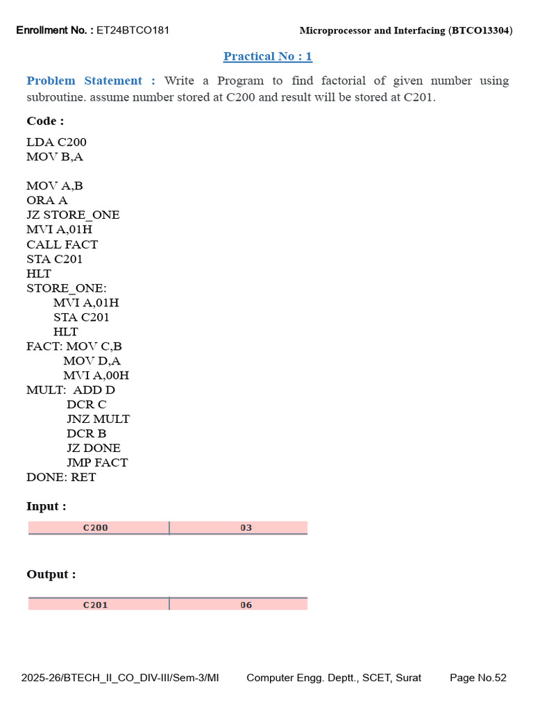MI Final File Lab 9 | PDF | Central Processing Unit | Computer Hardware