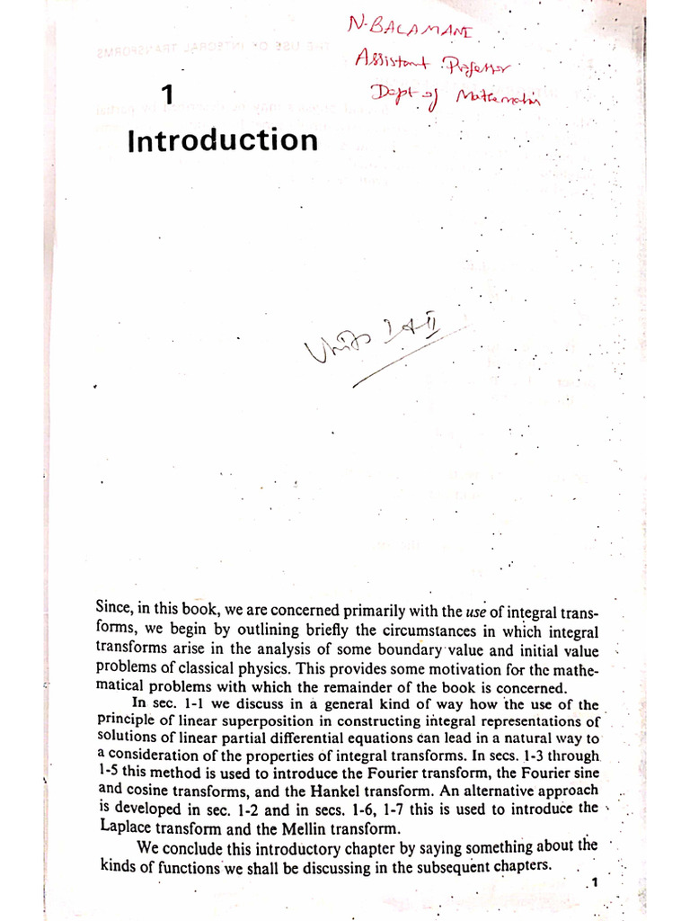 Mathematical Methods 1 | PDF