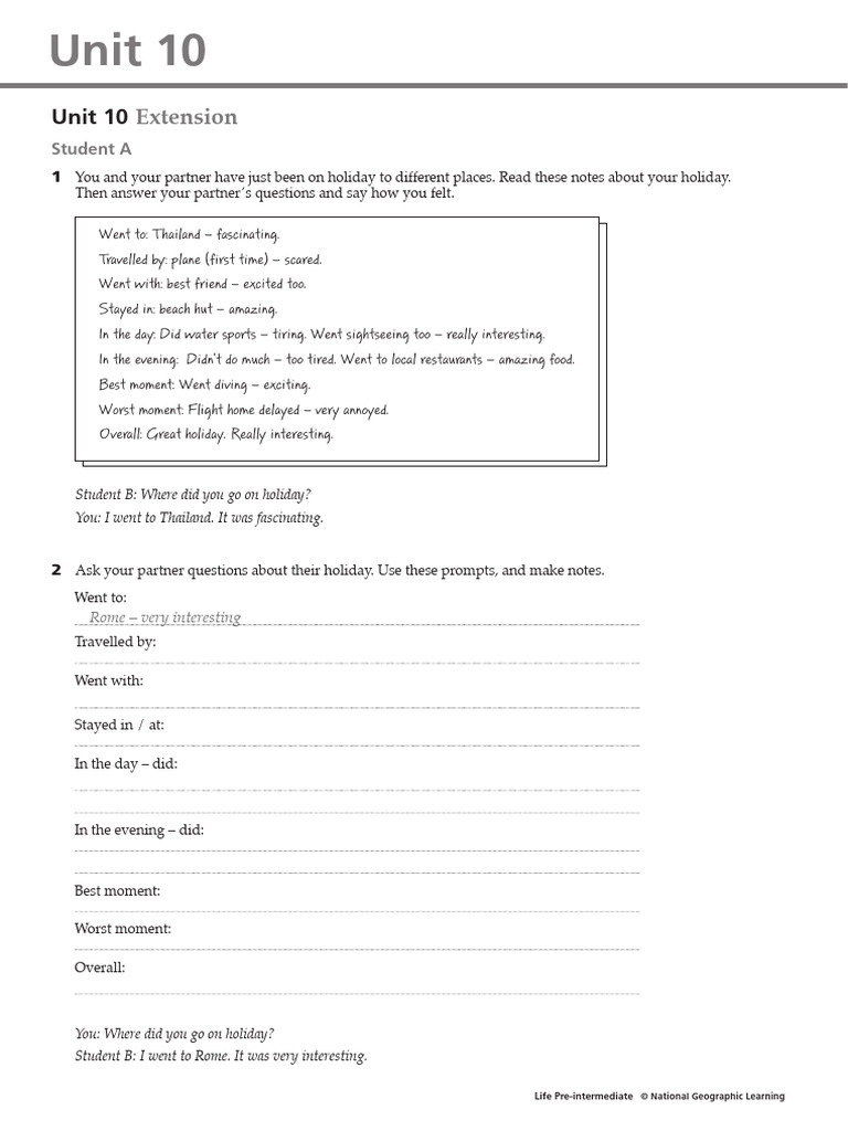 Pre U10 Extension | PDF
