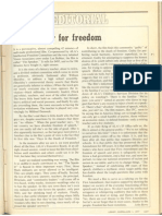 LJ Editorial, 'A Whimper For Freedom', From 1977