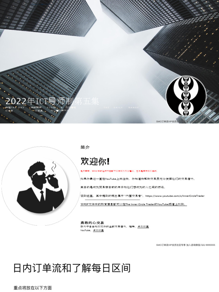 2022 ICT Mentorship Episode 5-汉化| PDF