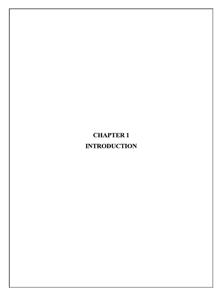 Chapter 1 | PDF
