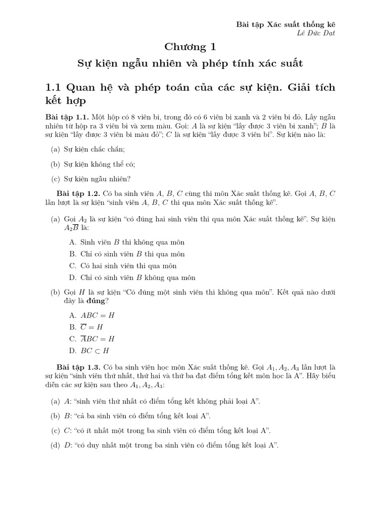Chuong 1 | PDF